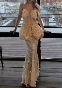 Melvian Mermaid Sequin Skirt