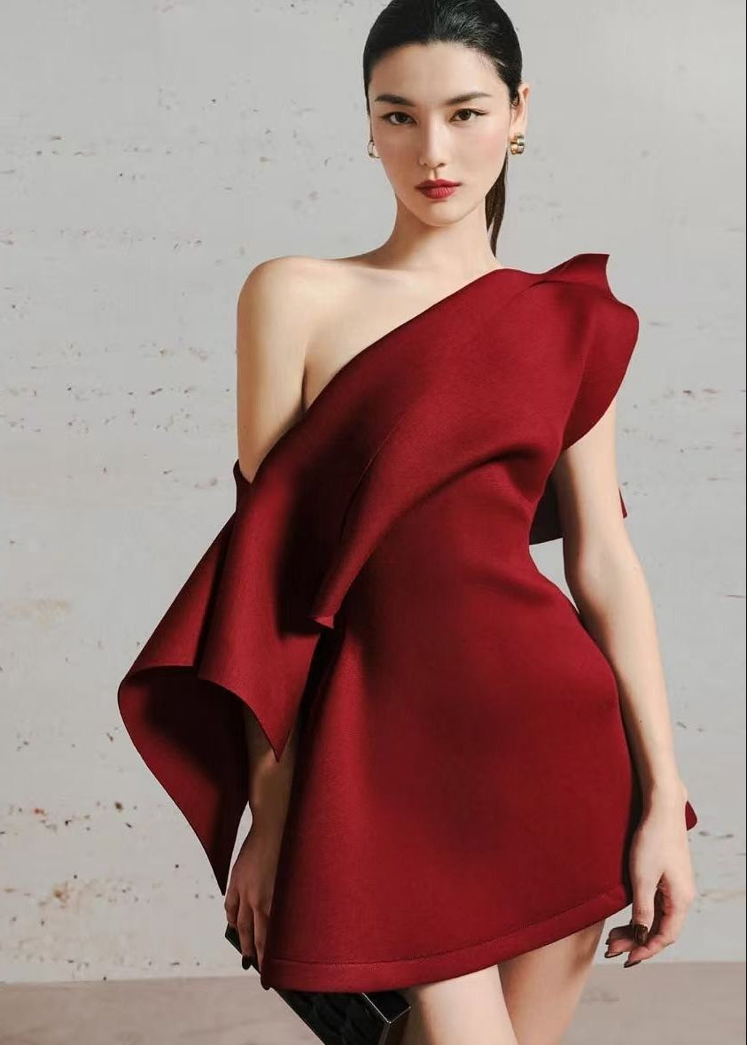 Brione One Shoulder Mini Dress