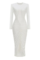 Avelune Ruch Mermaid Maxi Dress