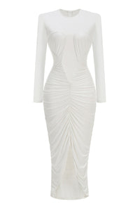 Avelune Ruch Mermaid Maxi Dress