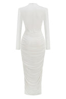 Avelune Ruch Mermaid Maxi Dress