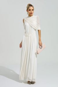 Didyme Draped Design Maxi Dress