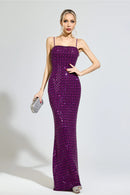 Revionx Purple Diamond Bodycon Dress