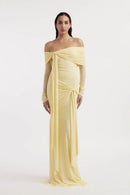 Adrienne Maxi Dress In Yellow