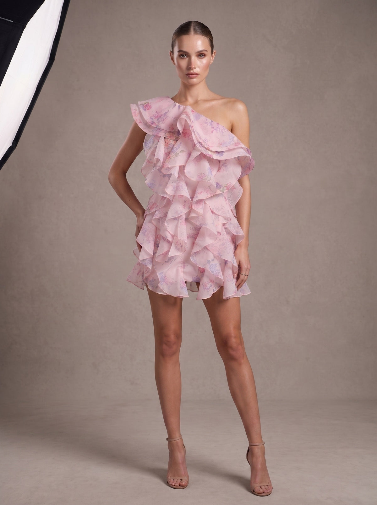 Grixel One Shoulder Mini Dress