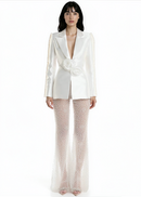 Mio Hollow Tight Trousers Two-Piece Set