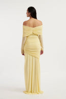 Adrienne Maxi Dress In Yellow