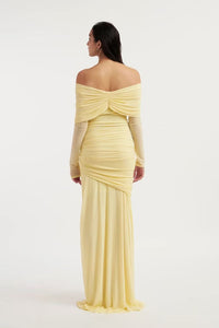 Adrienne Maxi Dress In Yellow