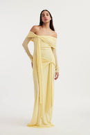 Adrienne Maxi Dress In Yellow
