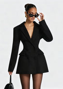 Xirel Long-Sleeve Mini Dress