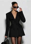 Xirel Long-Sleeve Mini Dress