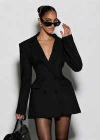 Xirel Long-Sleeve Mini Dress