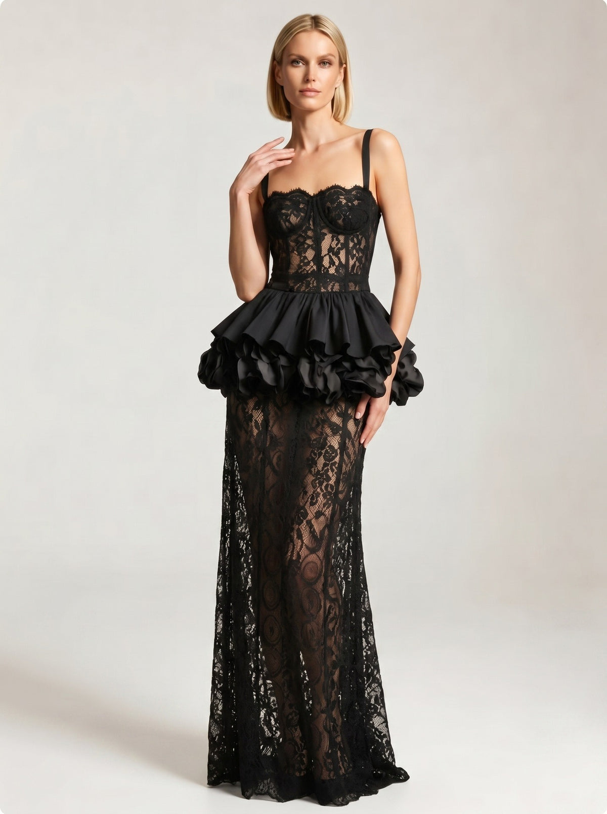 Hecuba Lace Maxi Dress