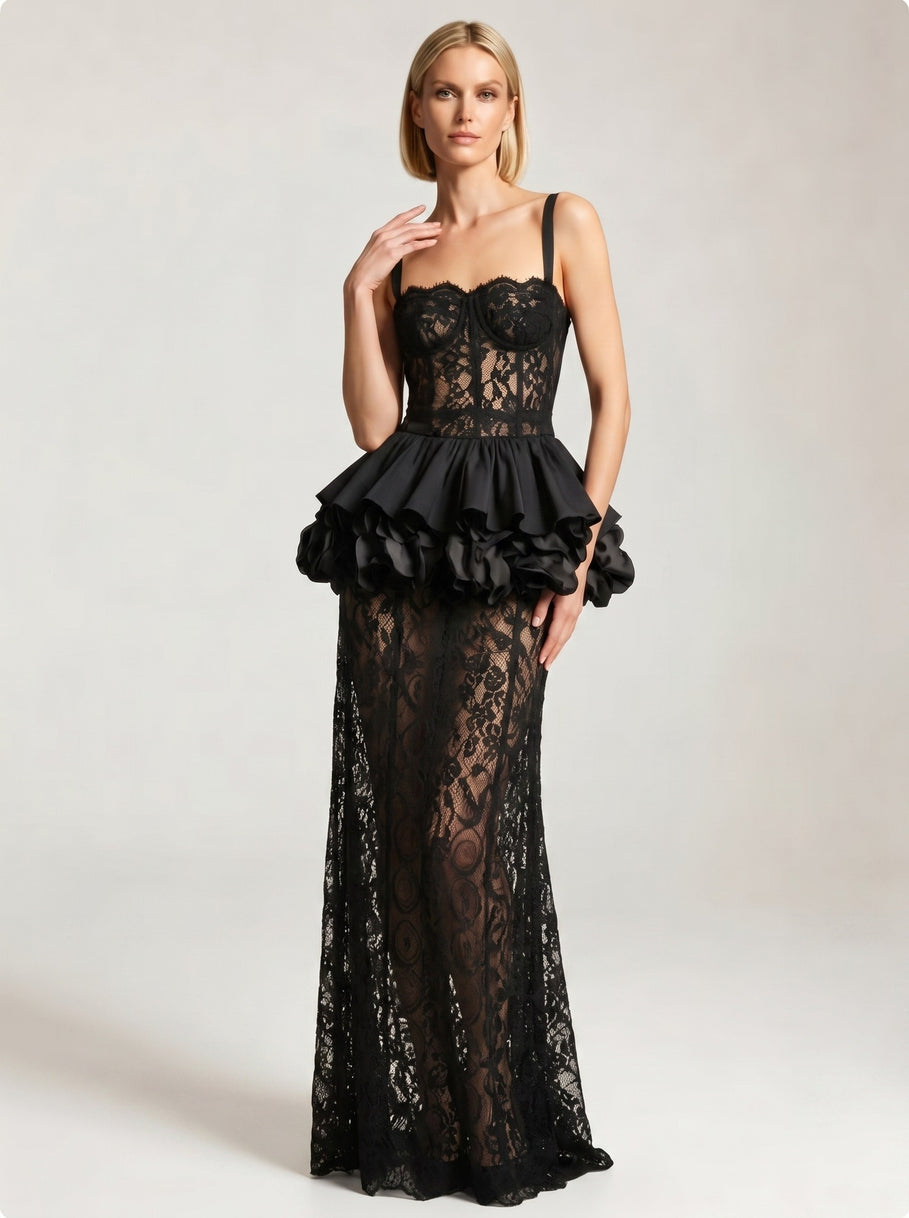 Hecuba Lace Maxi Dress
