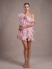 Grixel One Shoulder Mini Dress