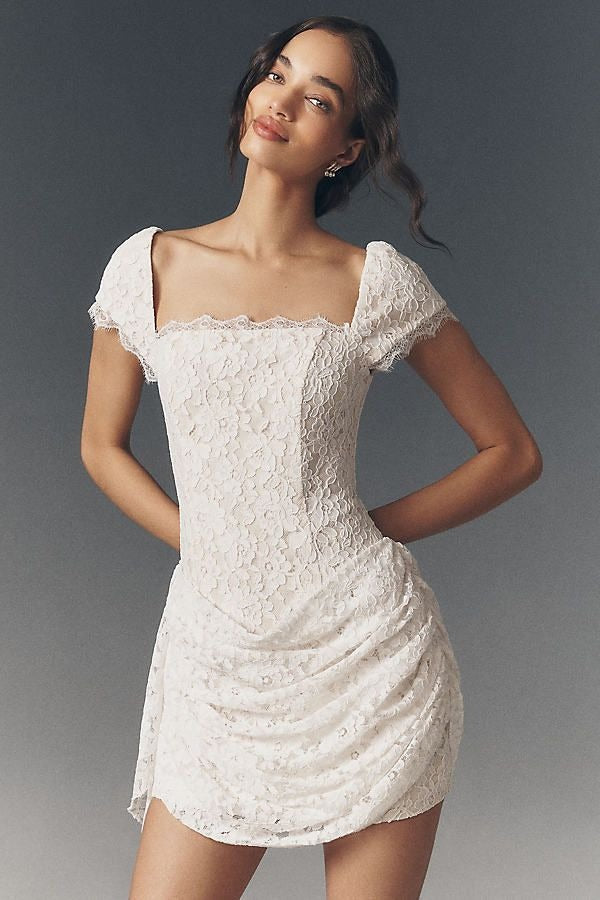 Eryzko Lace Mini Dress