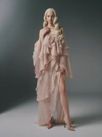 Varnese Ruffle Maxi Dress