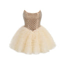 Jasken Waist Strapless Rhinestone Mini Dress