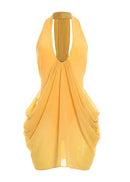 Suvactix Halter-Neck Mini Dress
