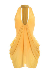 Suvactix Halter-Neck Mini Dress