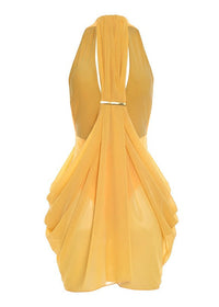 Suvactix Halter-Neck Mini Dress