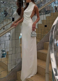 Wensor Backless Maxi Dress