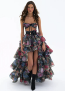 Pardes Floral Printed Skirt Set