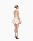 Vernis Polka-dot Mini Dress