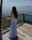 Virellon Black Backless Maxi Dress