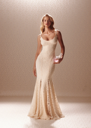 Turelia Lace Backless Maxi Dress