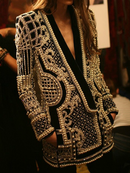 Salwa Pearl Blazer Mini Dress