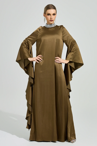 Tyramon Green Maxi Dress