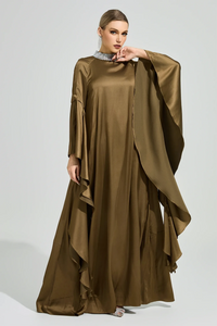 Tyramon Green Maxi Dress