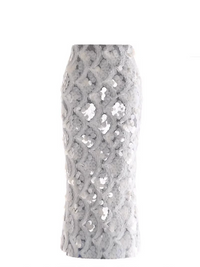 Melvian Mermaid Sequin Skirt