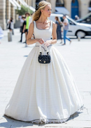 Vyntor Princess Puffy Maxi Dress