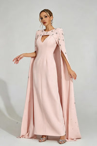 Firdausi Pink Diamond Maxi Dress