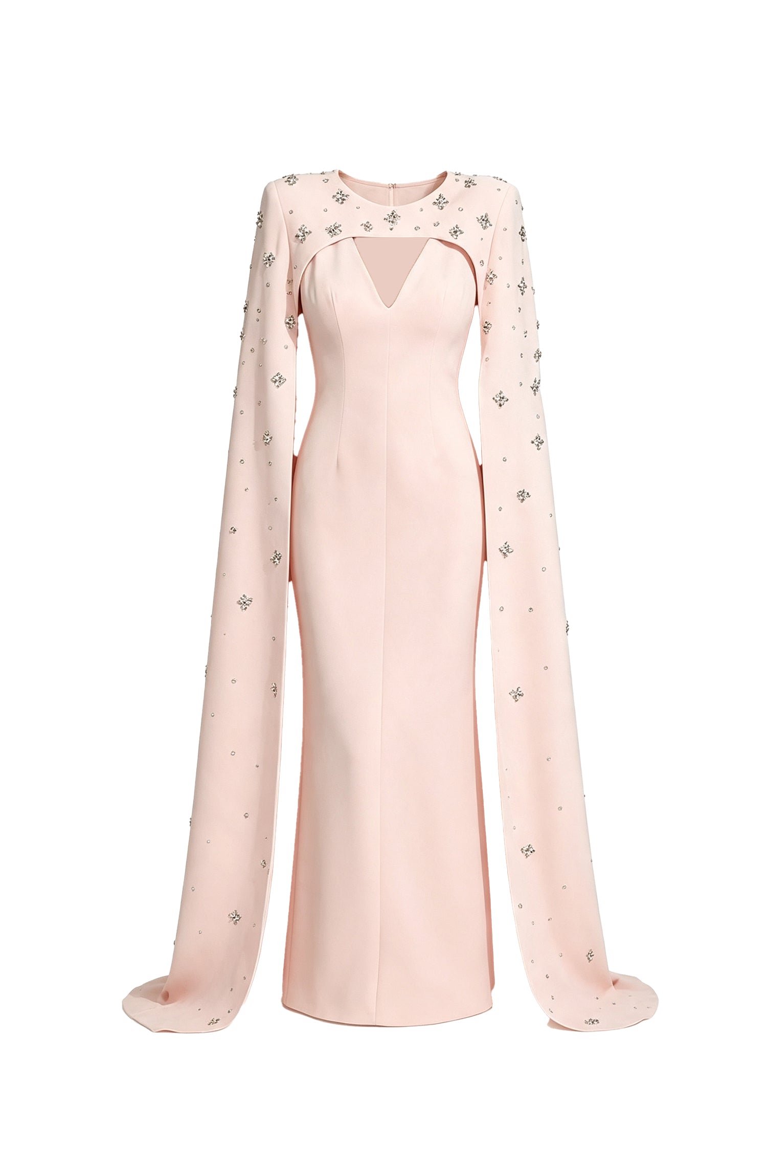 Firdausi Pink Diamond Maxi Dress