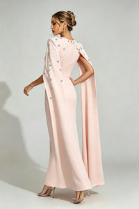 Firdausi Pink Diamond Maxi Dress