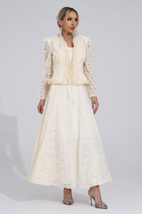 Narevix Ivory Lace Set