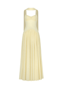 Aumira Mesh Halter Maxi Dress