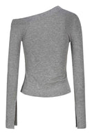 Alvona Top In Grey