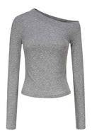 Alvona Top In Grey