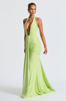 Myvora Maxi Dress In Green