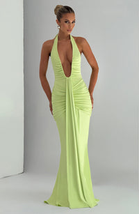 Myvora Maxi Dress In Green