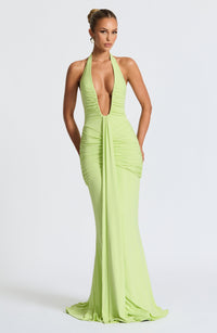 Myvora Maxi Dress In Green