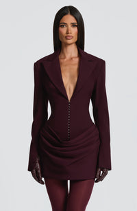 Fenric Ruched Mini Dress