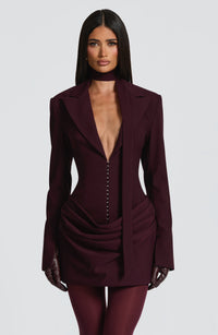 Fenric Ruched Mini Dress