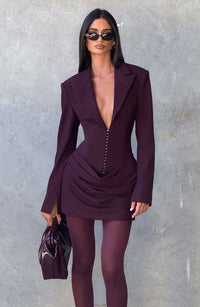 Fenric Ruched Mini Dress