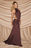 Siesina Backless Maxi Dress