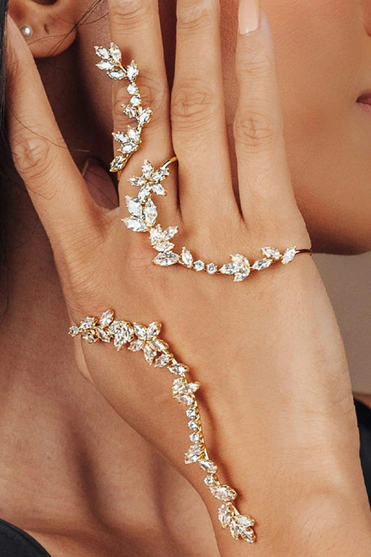 Jeanne Floral Diamond Bracelet